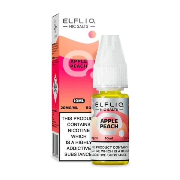 ElfLiq Nic Salt 10ml - Apple Peach Elf bar e-liquid