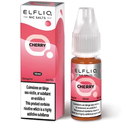 ElfLiq Nic Salt 10ml - Cherry Elf bar e-liquid ballinasloe ireland