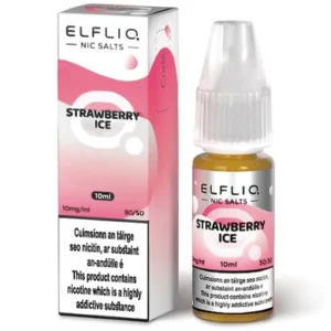 ElfLiq Nic Salt 10ml - Strawberry Ice Elf bar e-liquid