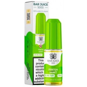 Fresh Mint Nic Salt E-Liquid by Bar Juice 5000