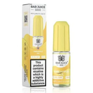 Pineapple Ice Nic Salt E-Liquid by Bar Juice 5000