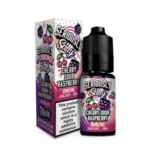 Seriously Fusionz Salty Cherry Sour Raspberry Nic Salt E-liquid