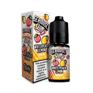 Seriously Fusionz Salty White Peach Lemon Nic Salt E-liquid