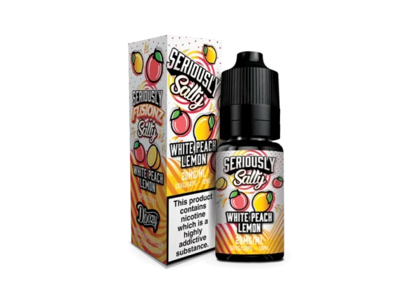 Seriously Fusionz Salty White Peach Lemon Nic Salt E-liquid