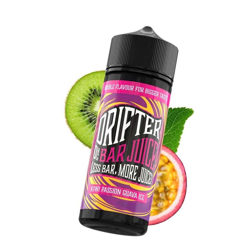 Kiwi Passionfruit Guava Ice 120ml Shortfill